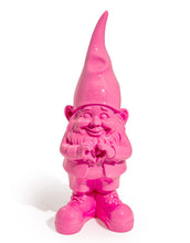 Load image into Gallery viewer, Pink garden gnome figurine on a white background
