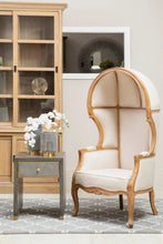 Load image into Gallery viewer, Cabra Cream Dome Porters Chair
