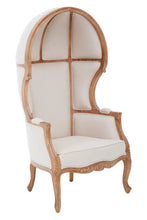 Load image into Gallery viewer, Cabra Cream Dome Porters Chair
