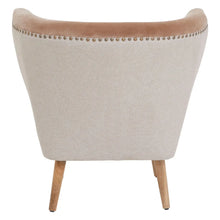 Load image into Gallery viewer, Cefena Brown Linen Chair
