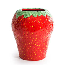 Load image into Gallery viewer, Ceramic Large Strawberry Vase
