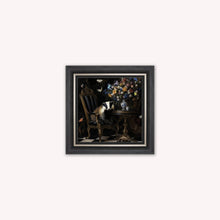 Load image into Gallery viewer, Curiosity Badger at the Stately Home Framed Wall Art
