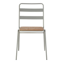 Load image into Gallery viewer, District Grey Metal And Elm Wood Chair
