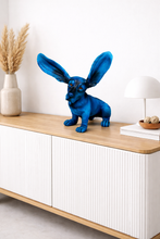 Load image into Gallery viewer, Electric Blue Surprised Basset
