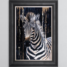 Load image into Gallery viewer, Ziggy Zebra Framed Wall Art
