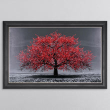 Load image into Gallery viewer, Red Cherry Tree Framed Wall Art
