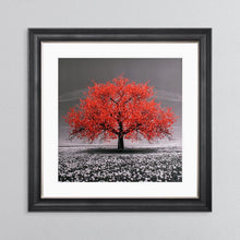 Load image into Gallery viewer, Red Cherry Tree Framed Wall Art
