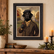 Load image into Gallery viewer, Gentrified Country Labrador Framed Wall Art
