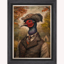 Load image into Gallery viewer, Gentrified Country Pheasant Framed Wall Art
