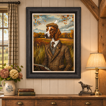 Load image into Gallery viewer, Gentrified Country Pointer Framed Wall Art

