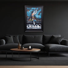 Load image into Gallery viewer, Graffiti La Danseuse sur le Piano Framed Wall Art
