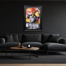 Load image into Gallery viewer, La Femme Aux Roses Framed Wall Art
