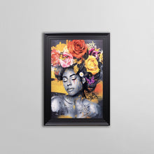 Load image into Gallery viewer, La Femme Aux Roses Framed Wall Art
