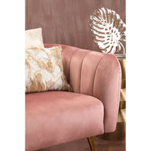 Load image into Gallery viewer, Larissa Pink Velvet Chair
