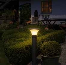 Load image into Gallery viewer, Lighting Perth Tall Post Light in Anthracite
