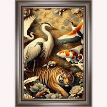 Load image into Gallery viewer, Luxury Velvet Art Print - Orient Framed Wall Art
