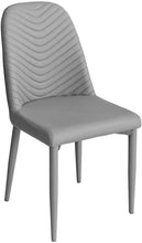 Load image into Gallery viewer, Riversway Grey Faux Leather Dining Chair
