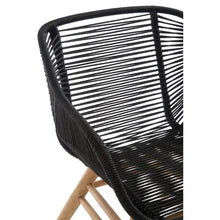 Load image into Gallery viewer, Sisal Black Rope Armchair
