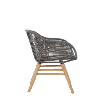 Load image into Gallery viewer, Sisal Grey Rope Armchair
