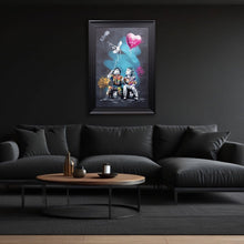 Load image into Gallery viewer, The Garçon, Fille &amp; Colombe Framed Wall Art
