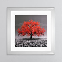 Load image into Gallery viewer, Red Cherry Tree Framed Wall Art
