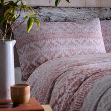 Load image into Gallery viewer, Bergen Duvet Cover Set By Appletree Hygge in Terracotta
