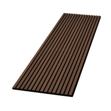 Load image into Gallery viewer, Dark Oak Decorative Acoustic Slat Wall Panel - 2400mm * 600mm
