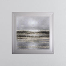 Load image into Gallery viewer, Silver Seascape Framed Wall Art 75*75cm
