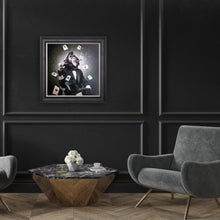 Load image into Gallery viewer, Monkey Poker Framed Wall Art
