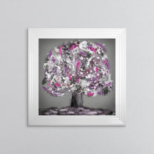 Load image into Gallery viewer, Pink Mystic Tree Framed Wall Art 75*75cm
