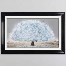 Load image into Gallery viewer, Blue Blossom Tree Framed Wall Art
