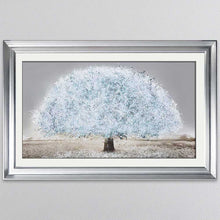 Load image into Gallery viewer, Blue Blossom Tree Framed Wall Art
