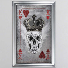 Load image into Gallery viewer, King Of Hearts Playing Card Framed Wall Art
