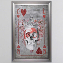 Load image into Gallery viewer, Queen Of Hearts Playing Card Framed Wall Art

