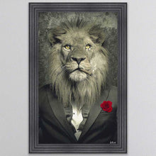 Load image into Gallery viewer, Lion Mafia Framed Wall Art
