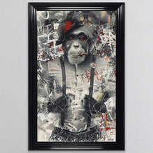 Load image into Gallery viewer, Urban Monkey Framed Wall Art
