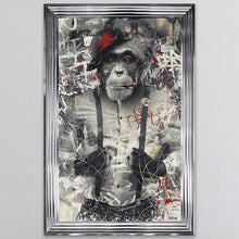 Load image into Gallery viewer, Urban Monkey Framed Wall Art
