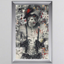 Load image into Gallery viewer, Urban Monkey Framed Wall Art
