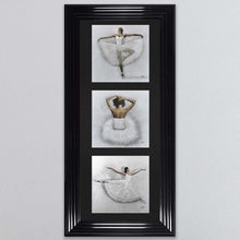 Load image into Gallery viewer, Ballerina Triptych Framed Wall Art
