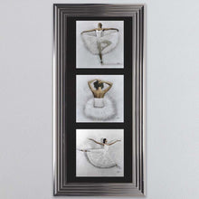 Load image into Gallery viewer, Ballerina Triptych Framed Wall Art
