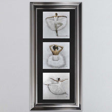 Load image into Gallery viewer, Ballerina Triptych Framed Wall Art
