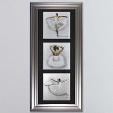 Load image into Gallery viewer, Ballerina Triptych Framed Wall Art
