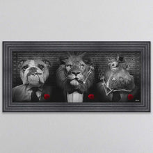 Load image into Gallery viewer, Lion Cartel Framed Wall Art
