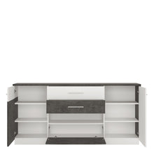 Load image into Gallery viewer, Zingaro 2 door 2 drawer 1 compartment sideboard
