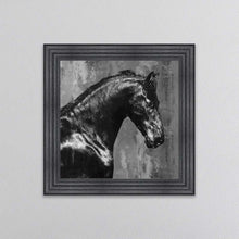 Load image into Gallery viewer, Black Stallion Framed Wall Art
