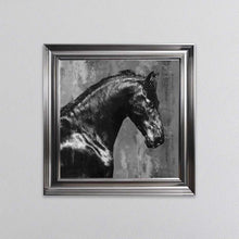 Load image into Gallery viewer, Black Stallion Framed Wall Art

