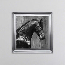 Load image into Gallery viewer, Black Stallion Framed Wall Art
