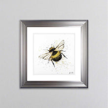 Load image into Gallery viewer, Bumble Bee Framed Wall Art
