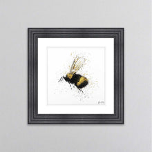 Load image into Gallery viewer, Flying Bee Love Framed Wall Art

