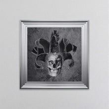 Load image into Gallery viewer, Jester Skull Framed Wall Art
